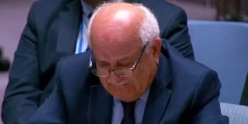 জাতিসংঘে কান্নায় ভেঙে পড়লেন ফিলিস্তিনি রাষ্ট্রদূত