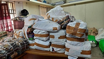 বিপুল ভারতীয় কসমেটিকস জব্দ