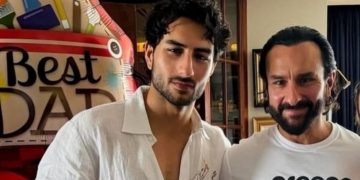 বড় ছেলেকে নিয়ে প্রকাশ্যে সাইফ