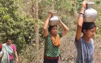 সাজেক ভ্যালিতে পানীয় জলের সংকট চরমে