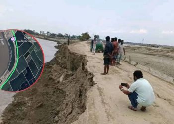 মৎস্য খামার বিলীনের শঙ্কা মিরসরাইয়ে