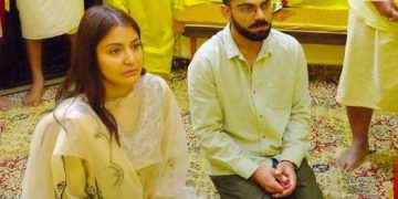 অবসরের পরেই বৃন্দাবনে বিরাট-অনুষ্কা