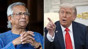 ৩৫ শতাংশ শুল্ক আরোপ করে ড. ইউনূসকে চিঠি