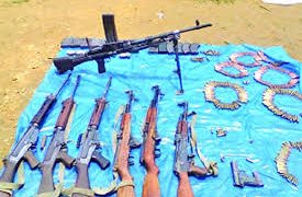 পাহাড়ি সন্ত্রাসীদের হাতে মারণাস্ত্র