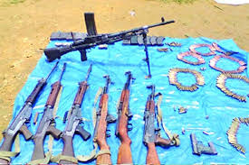 পাহাড়ি সন্ত্রাসীদের হাতে মারণাস্ত্র