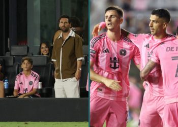 গ্যালারিতে বসে মায়ামির জয় দেখলেন মেসি