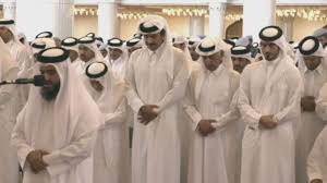 ইসরায়েলি হামলায় নিহতদের জানাজায় কাতারের আমির