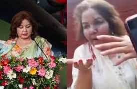 এক মন্ত্রীর দুই চিত্র, ছবিই কথা বলছে