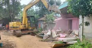 ভাওয়াল জাতীয় উদ্যানে অবৈধ স্থাপনা উচ্ছেদ