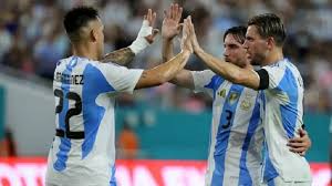 ভেনেজুয়েলাকে হারিয়ে জয়ে ফিরল আর্জেন্টিনা
