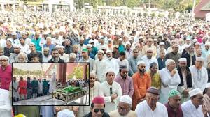 তোফায়েলের স্ত্রীর জানাজায় অংশ নেন বিভিন্ন দলের নেতাকর্মীরা