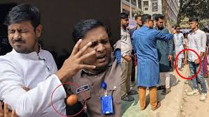 নাসীরুদ্দীন পাটওয়ারীর ওপর ডিম নিক্ষেপ