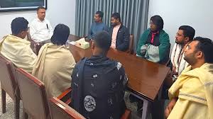 তারেক রহমানের সঙ্গে ডাকসু প্রতিনিধিদের সাক্ষাৎ