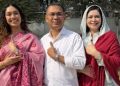 ভোট দিলেন জুবাইদা রহমান ও জাইমা রহমান