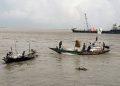 নিষেধাজ্ঞা অমান্য করায় মেঘনায় ৪৫ জেলে আটক