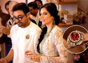 আমির খানের বিয়ের আংটি