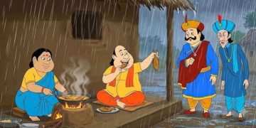 দলবল নিয়ে ফিরছেন ‘গোপাল ভাঁড়’